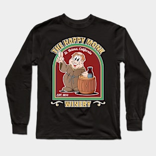 The Happy Monk Winery Long Sleeve T-Shirt